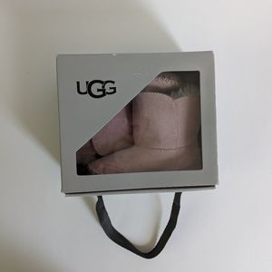 Baby/toddler pink suede UGGs 4/5 (12-18m)